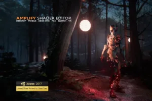 Amplify-Asset Amplify Shader Editor — node-based shader authoring for Unity